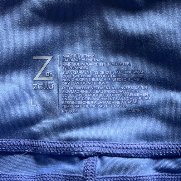 Zella Blue/Lilac Leggings - Picture 6 of 6